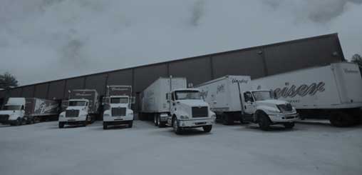 Driver delivers product to accounts